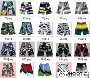 www.futbolmoda.com venta banadores swimswear Quiksilver, Billabong, DC 