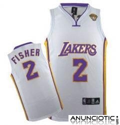 Venta campeon camisetas nba los angeles lakers negro y azul