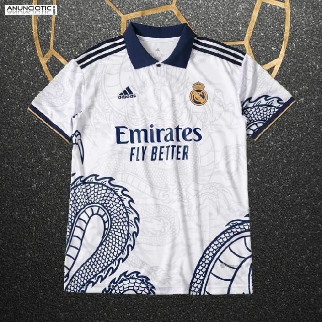 camiseta Real Madrid dragon blanca - Madridshop