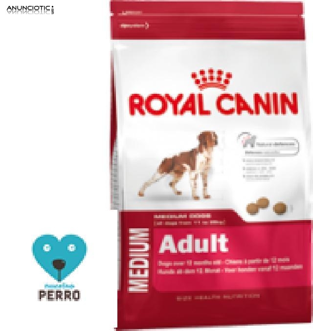 Promoción royal canin medium adult 43 ?