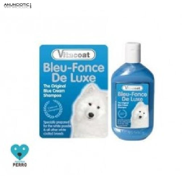 Vitacoat champú bleu-fonce para perros blancos