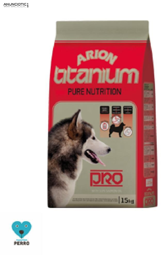 Arion titanium pro, alta actividad en nuestroperro