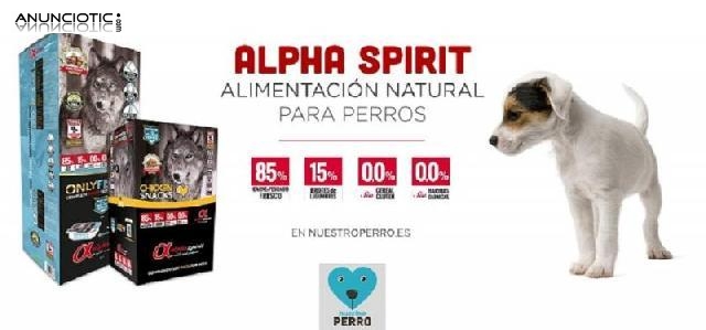 Alpha spirit alimento natural para perro 