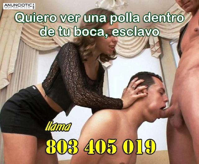 Mistress busca sumisos putitas para humillar