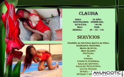 CLAUDIA SERÁ UN ÁNGEL O UN DEMONIO SEDUCTOR