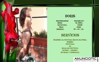 DORIS GUAPISIMA PARAGUAYA CON EL CULITO MAS GOLOSO Y UNA BOCA QUE PROMETE TODOS LOS PLACER