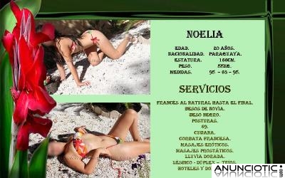 NOELIA MUY DULCE Y CARIÑOSA, UNA JOVENCITA DE ESPLENDIDO CUERPO