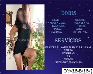 DORIS CUERPO SENSUAL Y EL MEJOR GRIEGO PROFUNDO