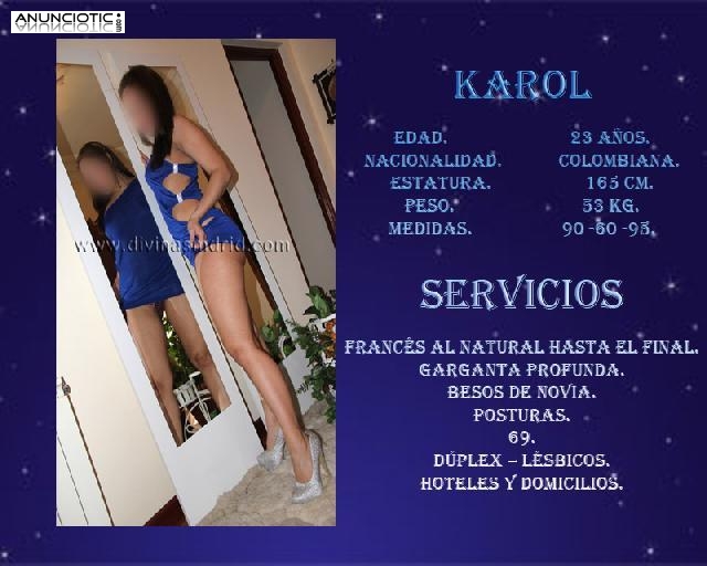 KAROL ES BELLEZA, JUVENTUD, SIMPATIA Y MUCHO VICIO