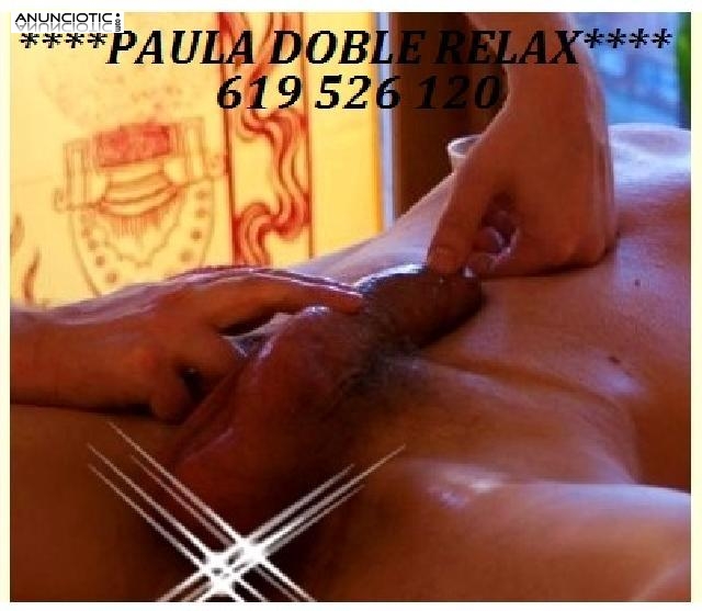 MASAJE TANTRA MUTUO DOBLE RELAX, CUBANITA + FRANACES