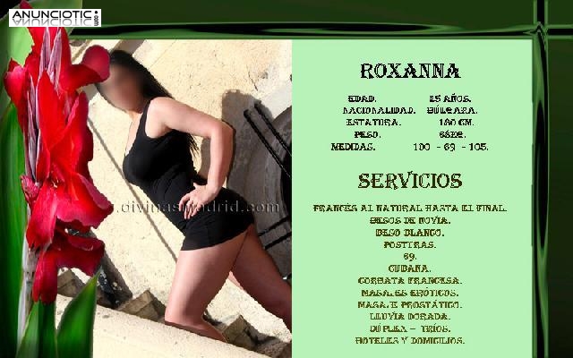 ROXANA ES BELLEZA, ENCANTO Y UN PEDAZO DE CUERPO QUE PIDE GUERRA 