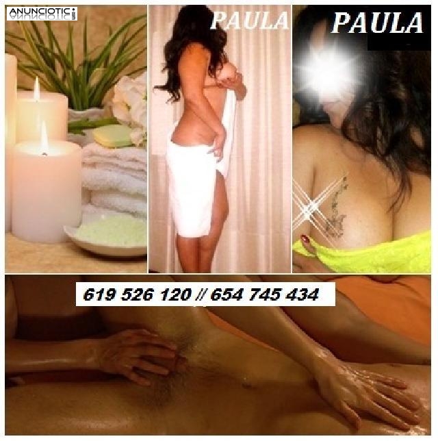 PAULA DOBLE RELAX Y PLACER 24 HORAS../ PECHUGONA EROTICA MEXICANA