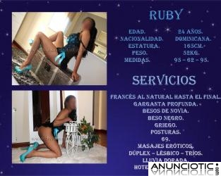 RUBY UN DELICIOSO BOMBON PARA DISFRUTARLO A FONDO