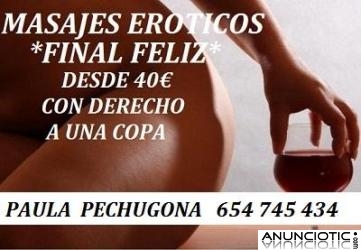 MASAJE CON FINAL FELIZ&#9733;*´¨`*&#9733;Mexicana Pechugona Doble Relax