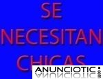 SE NECESITAN SEñORITAS ESCORTS GUAPAS