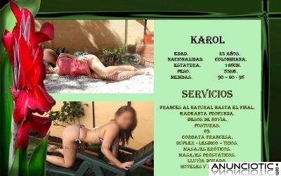 KAROL UNA BELLEZA QUE LA CHUPA QUE DA GUSTO