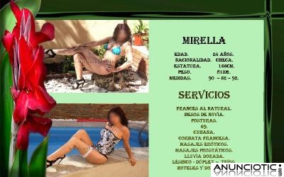 MIRELLA PRECIOSA JOVENCITA CON MUCHO ENCANTO Y SEDUCCIÓN