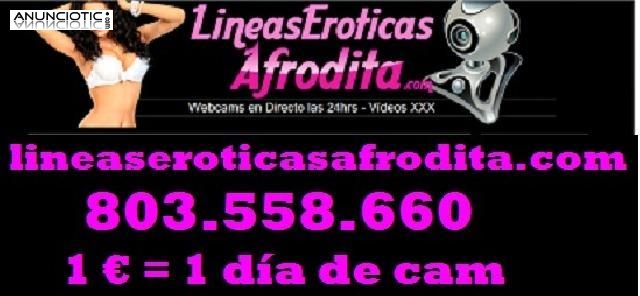 LINEAS EROTICAS AFRODITA WEBCAM PORNO 1 EURO / DIA LOW COST, SEXO AMATEUR, 