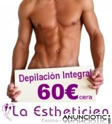 Excelente calidad en Depilación Masculina Integral 60.