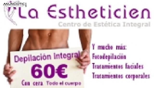 ¡¡Depilación masculina por sólo 60 euros, luce atractivo e higiénico!!