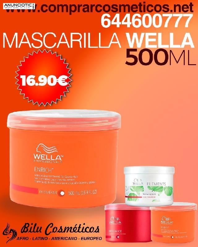 Mascarilla Wella para un Cabello Natural