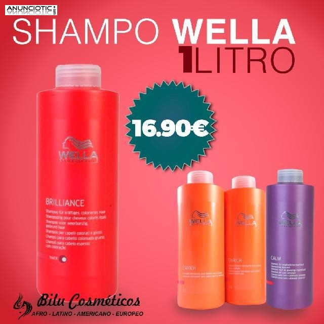 Lo Mejor para tu Cabello Shampoo Wella 