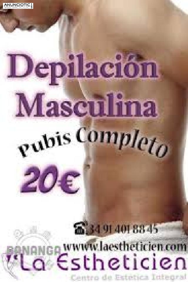 Tenemos la gran solucion para la depilacion masculina#