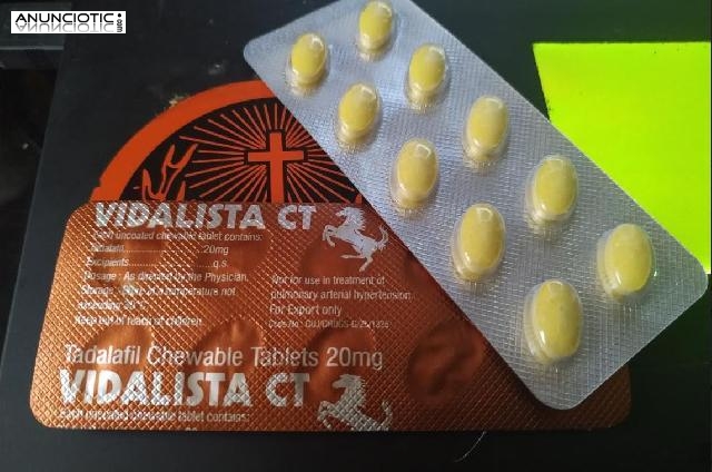 Cialis genérico 20mg en Madrid Blister x10 Tadalafil