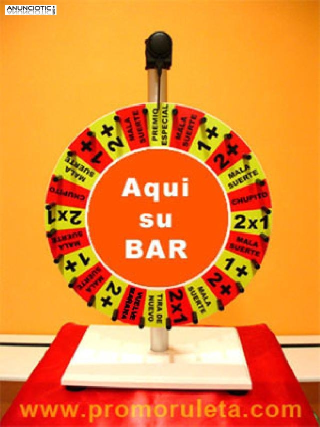 Ruleta para llenar la maleta