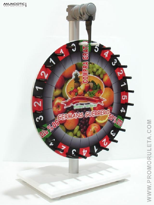 Ruleta para llenar la maleta