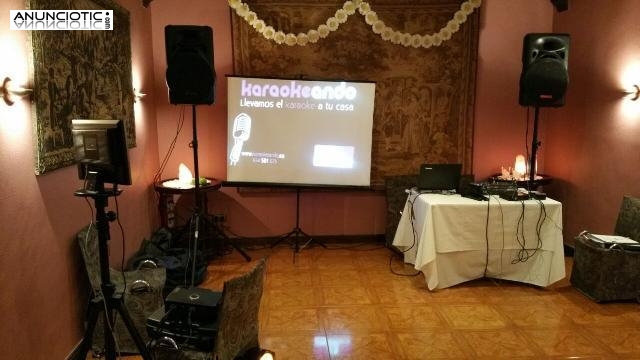 ALQUILER DE KARAOKE A DOMICILIO  654-58-16-73