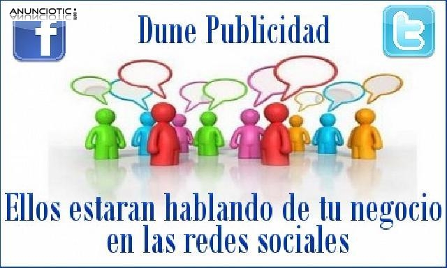 ANUNCIATE EN REDES SOCIALES 