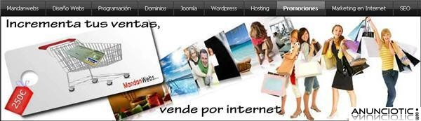 TIENDA ONLINE CON PRESTASHOP...FACIL Y ECONOMICA ¡¡¡250!!!