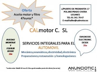 CALmotor C., S.L. Taller mecánica de vehículos