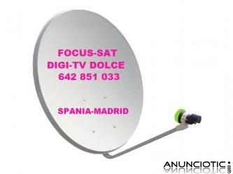 Receptoare Aparate Satelit Antene Parabolice Digi Tv Focus Dolce