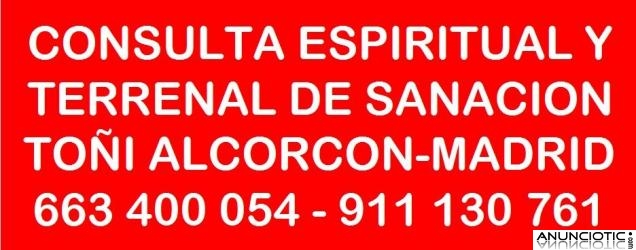 Sanadora Alcorcón Toñi 663 400 054 Madrid