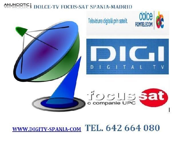 Receptoare Aparate Antene Satelit Digi Tv Dolce Tv