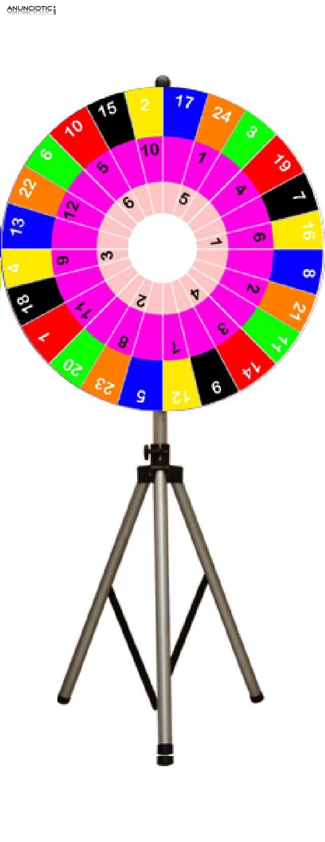 Ruleta para sorteos moviles