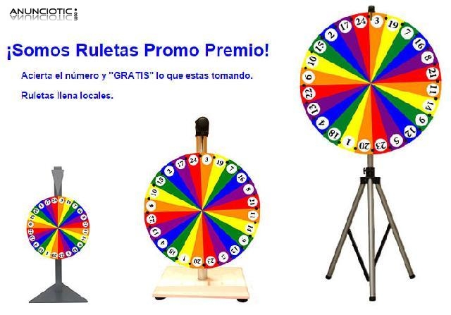 Ruleta come 2 huevos por 1 euro.