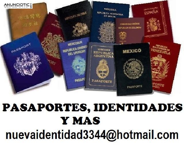Pasaportes identidades visas carnets del mundo