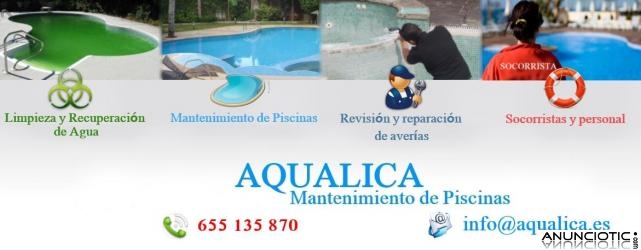 Mantenimiento Piscinas Aqualica