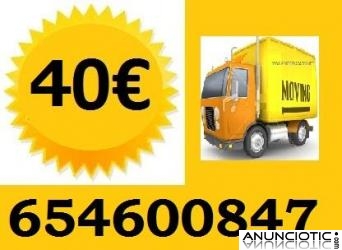 (LOW-COST)FLETES 65:460/0847 PORTES ECONOMICOS EN MADRID