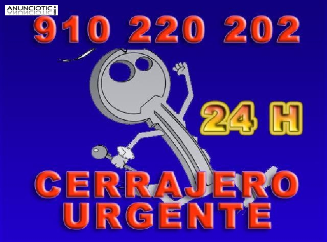 CERRAJEROS URGENTE 24 HORAS 910 220 202