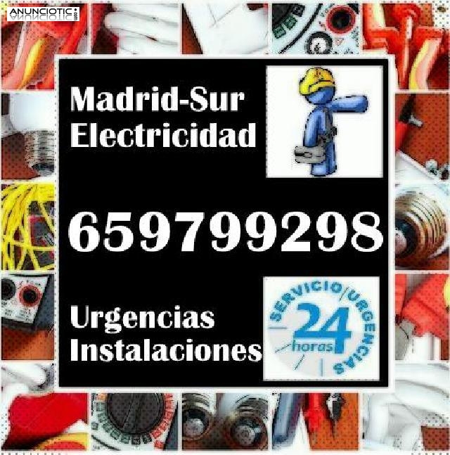 Electricista barato. Instalaciones y Urgencias en  Madrid-Sur