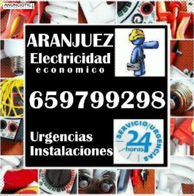 Electricista en Aranjuez. Económico. Instalaciones, reparaciones y Urgencia