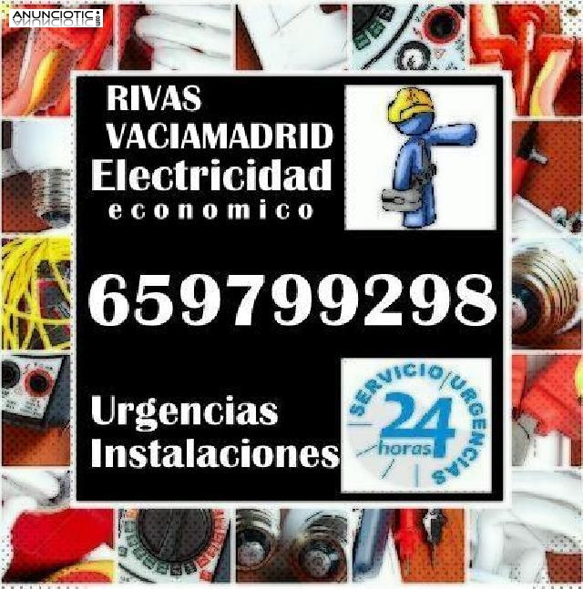 Electricista en Rivas Vaciamadrid. Económico. Instalaciones, reparaciones y