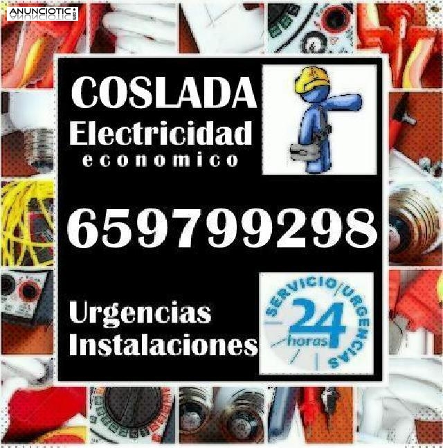 Electricista en Coslada. Económico. Instalaciones, reparaciones y Urgencias