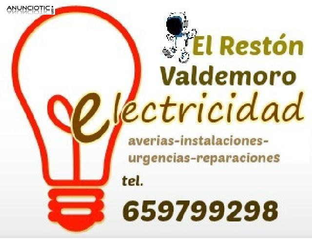 Electricista en El Restón-Valdemoro. Económico. Instalaciones, reparaciones