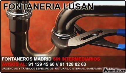 Fontanería, electricidad, cerrajería, urgencias, reparaciones e instalaciones las 24 hs.