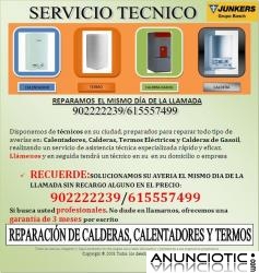 Servicio Tecnico Junkers Madrid 915 218 801